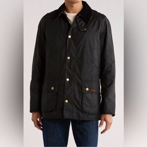 NEW Barbour x Orvis Alix Ashby L Black Men's Waxed Jacket Field Coat Limited